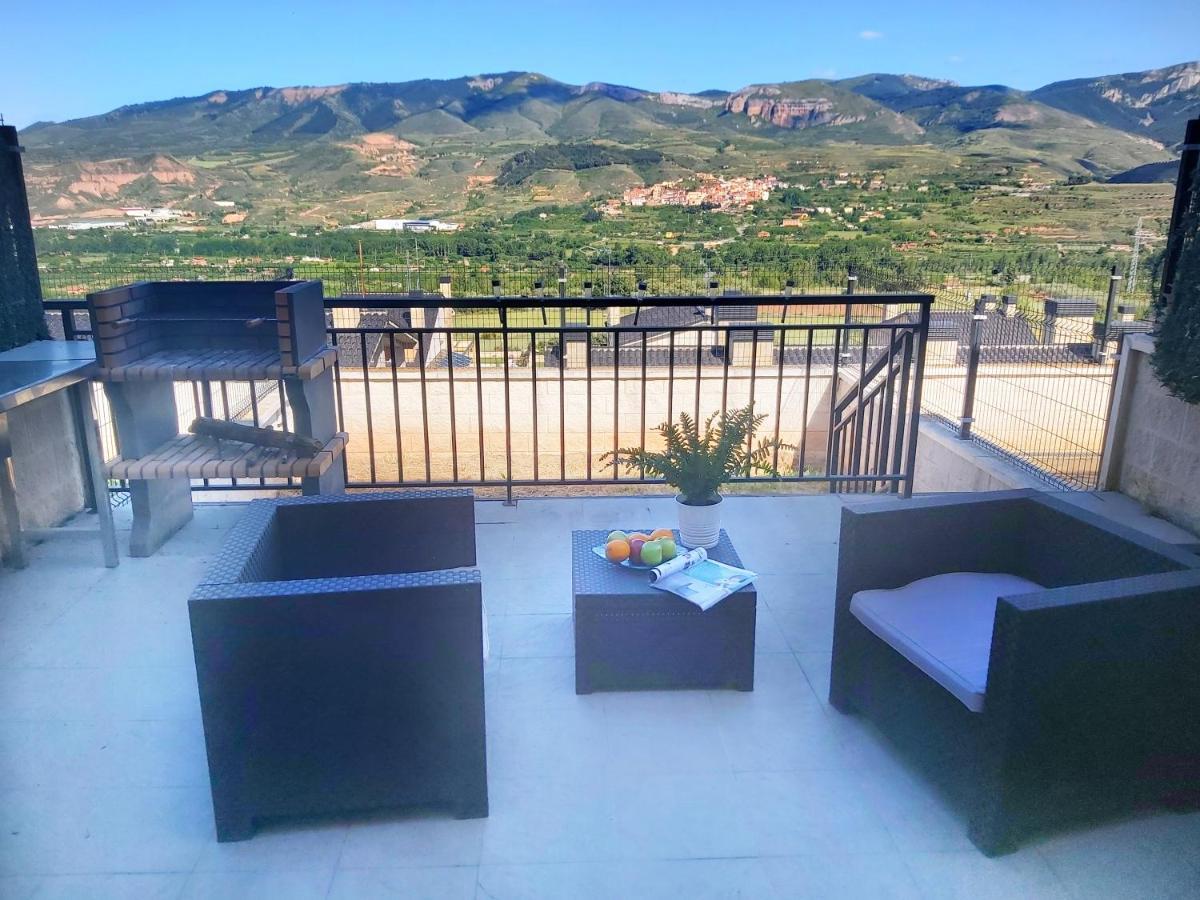 Chalet El Mirador Del Valle Barbacoa By Apartamentos Logrono Nalda エクステリア 写真