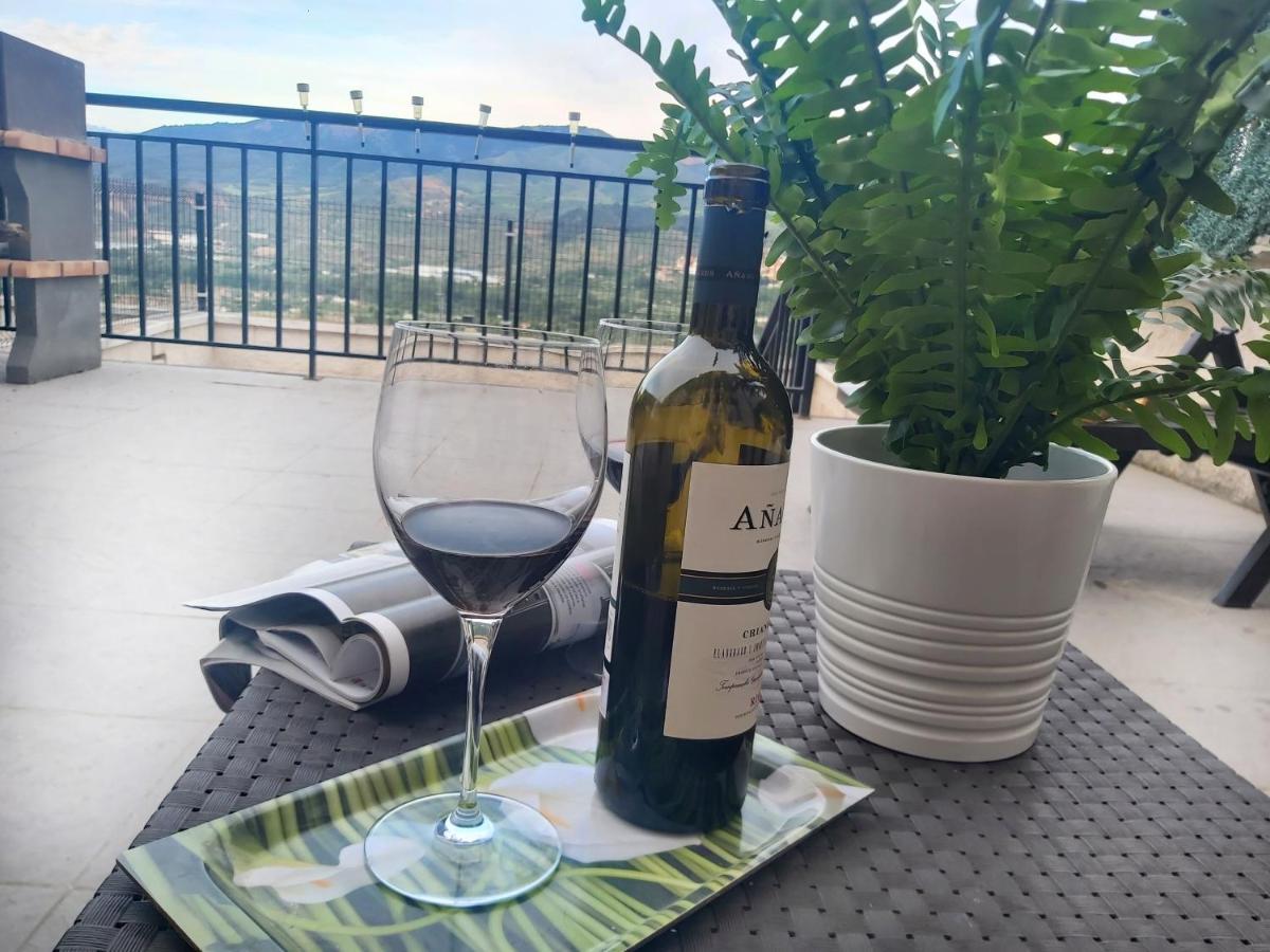 Chalet El Mirador Del Valle Barbacoa By Apartamentos Logrono Nalda エクステリア 写真