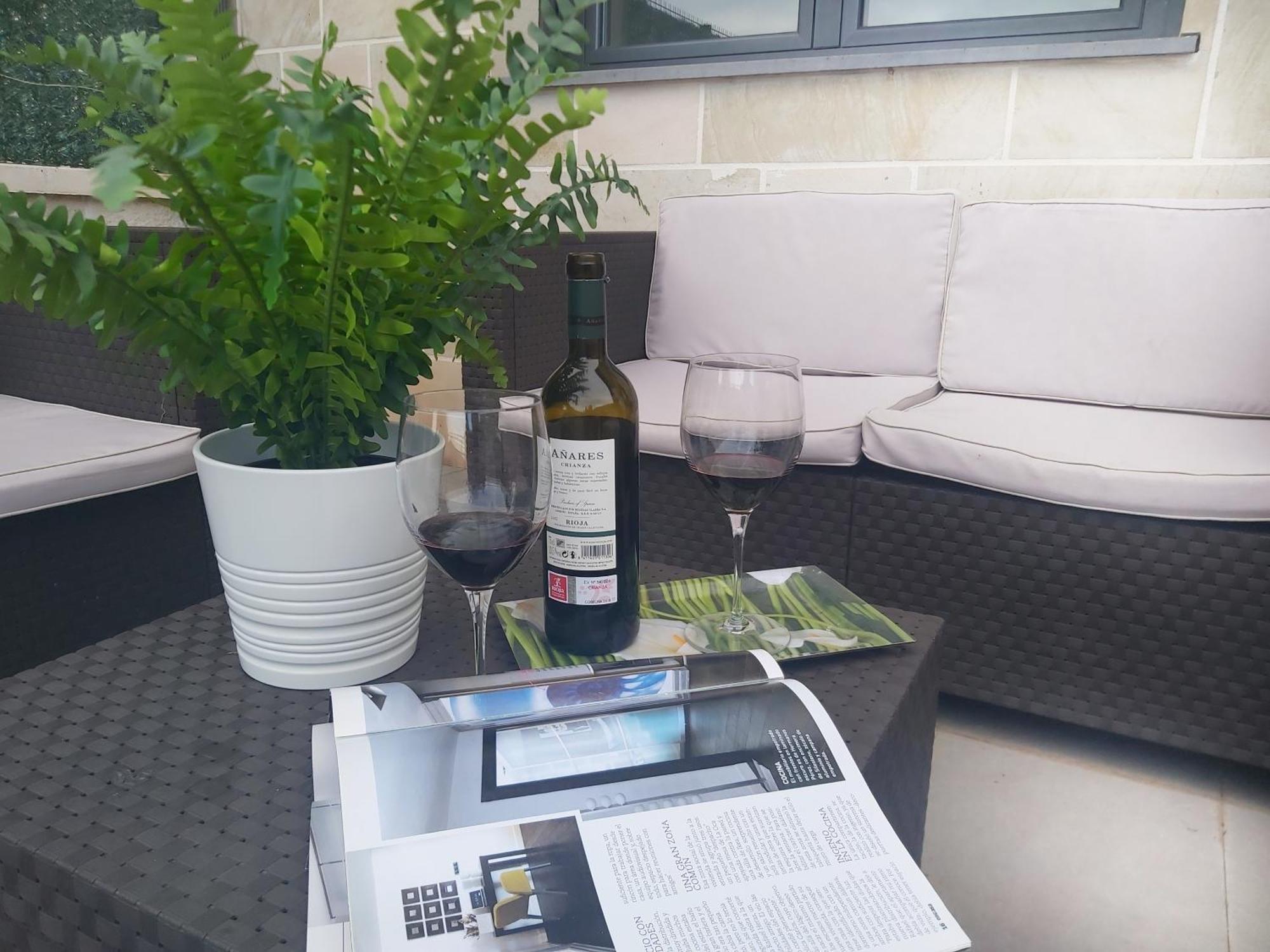 Chalet El Mirador Del Valle Barbacoa By Apartamentos Logrono Nalda エクステリア 写真